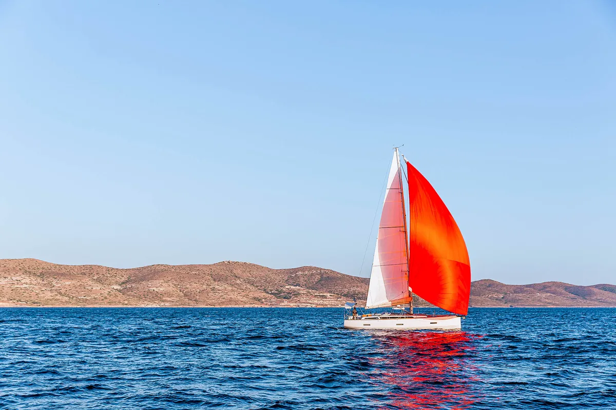 Exterior view of Sophia, a X-Yachts X4⁶ sailboat at Lavreotiki Municipal Unit, Greece