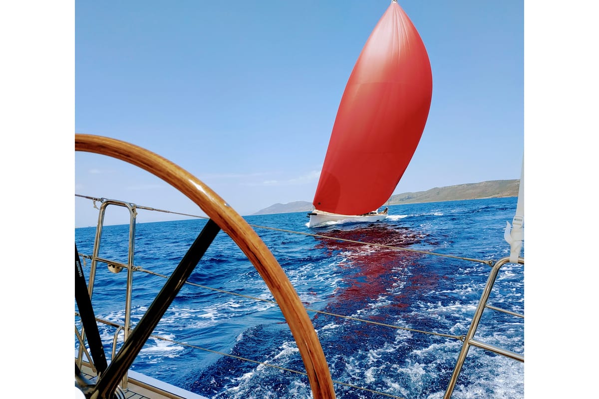 Sophia, a X-Yachts X4⁶ sailboat at Lavreotiki Municipal Unit, Greece