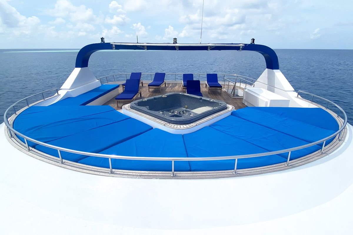 Deck of Honors Legacy, a Custom Made MY Honors Legacy yacht at Malé, Maldives