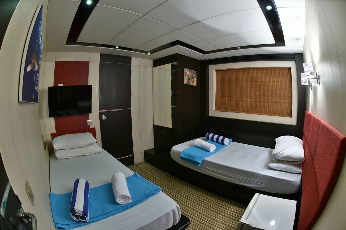 Cabin on Honors Legacy, a Custom Made MY Honors Legacy yacht at Malé, Maldives