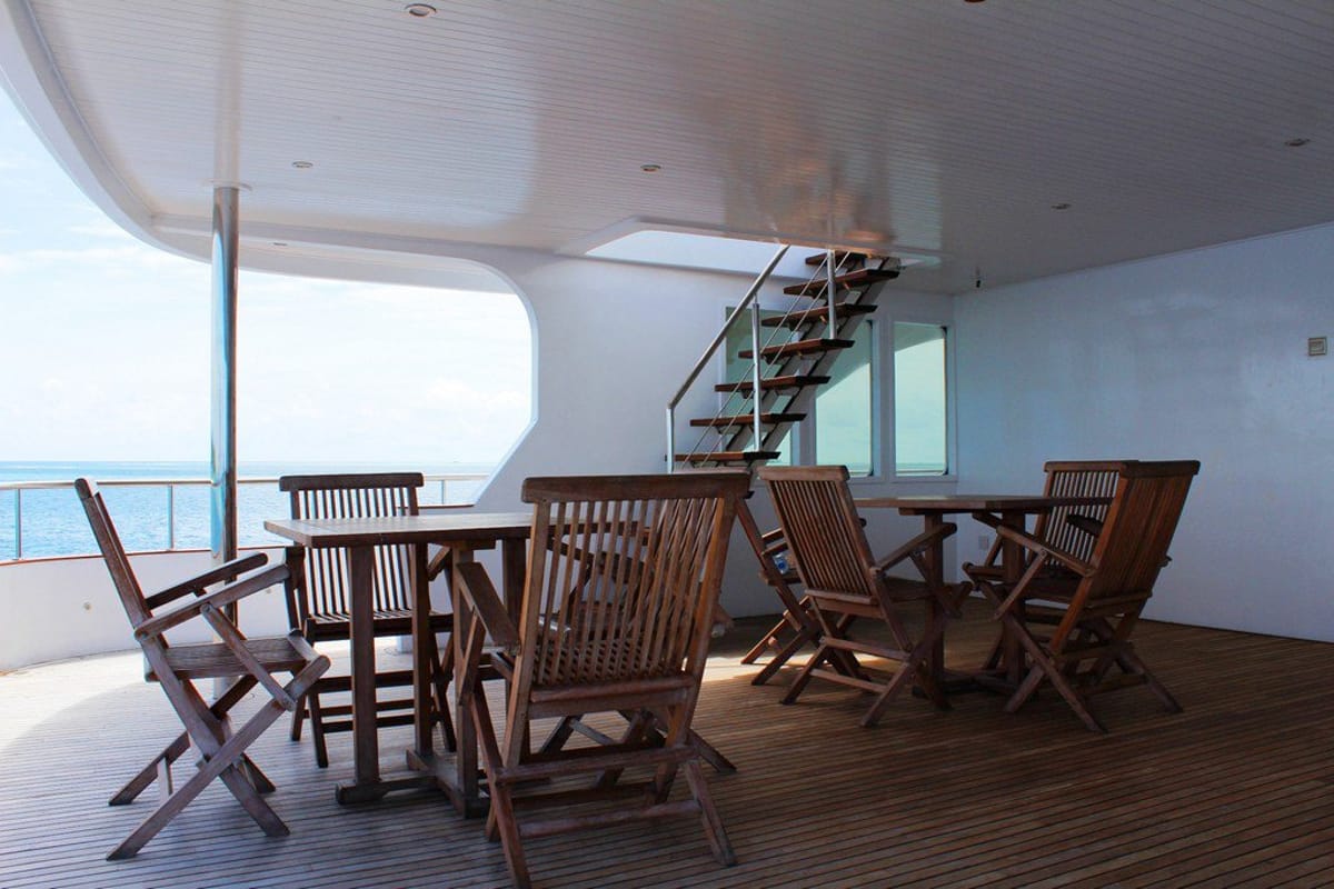 Deck of Honors Legacy, a Custom Made MY Honors Legacy yacht at Malé, Maldives