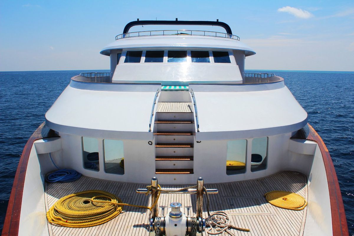Deck of Honors Legacy, a Custom Made MY Honors Legacy yacht at Malé, Maldives