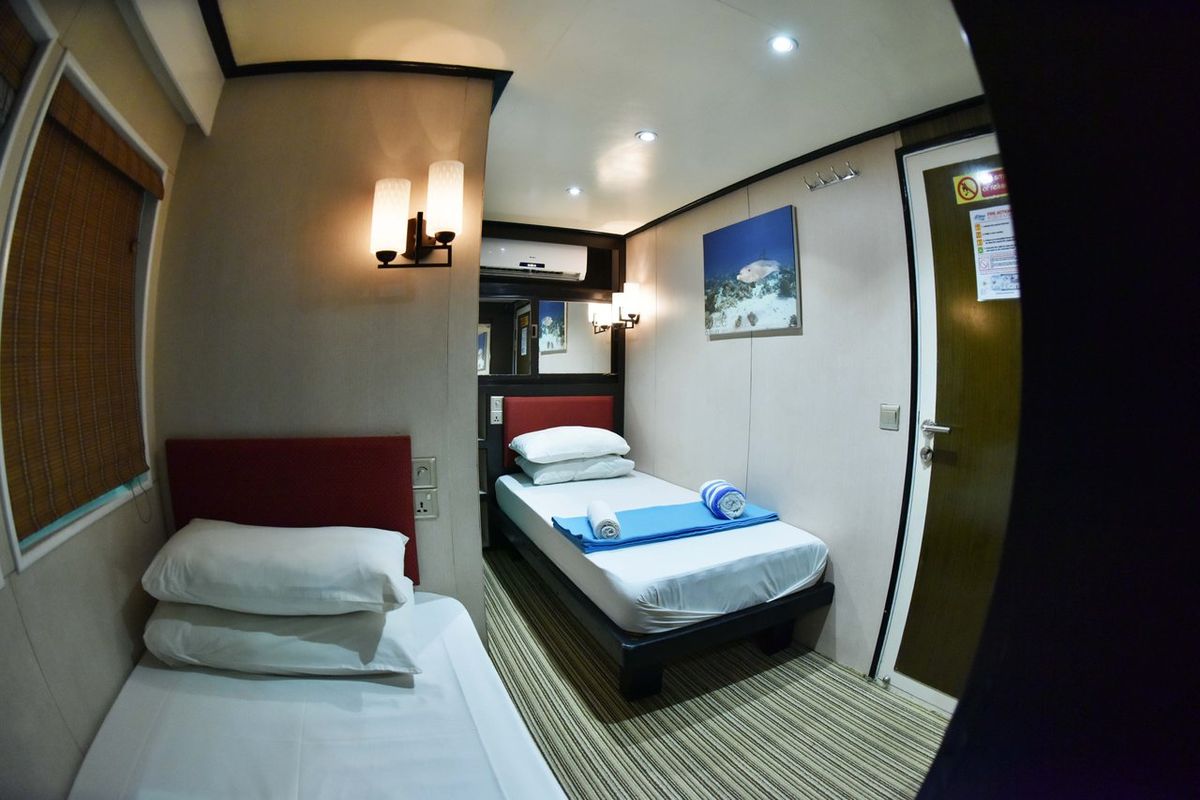 Cabin on Honors Legacy, a Custom Made MY Honors Legacy yacht at Malé, Maldives