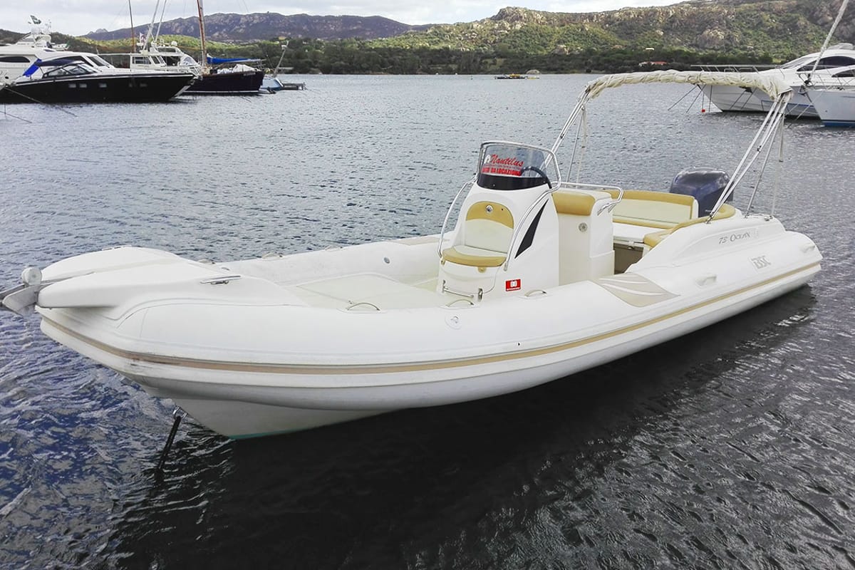 n. 5, a BSC 730 rib at Cannigione, Italy