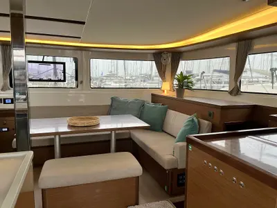 WHITE PEARL, a Lagoon Lagoon 46 catamaran at Athens, Greece