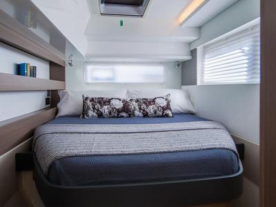 Cabin on Moorings 4200/4 Club, a Leopard 42 catamaran at Općina Marina, Croatia