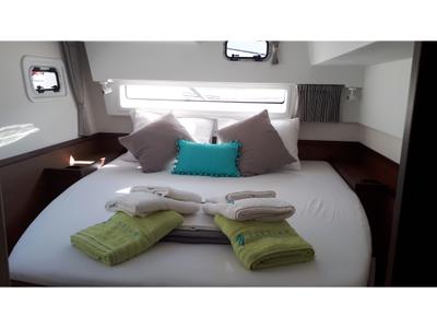 Cabin on Elysium crewed - VIP equipped, a Lagoon 42 catamaran at Municipal Unit of Lefkada, Greece