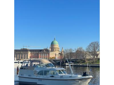 Ella , a Linssen Grand Sturdy 35.0 AC motorboat at Mirow, Germany