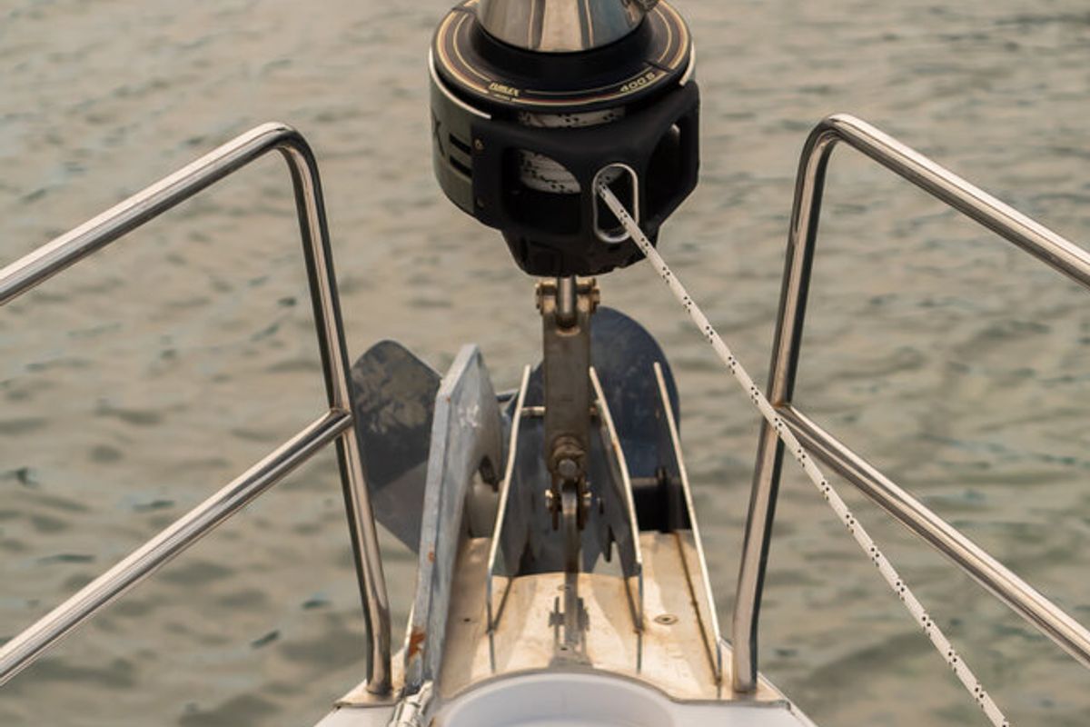 Andiamo, a Elan Impression 50 sailboat at Grad Biograd na Moru, Croatia