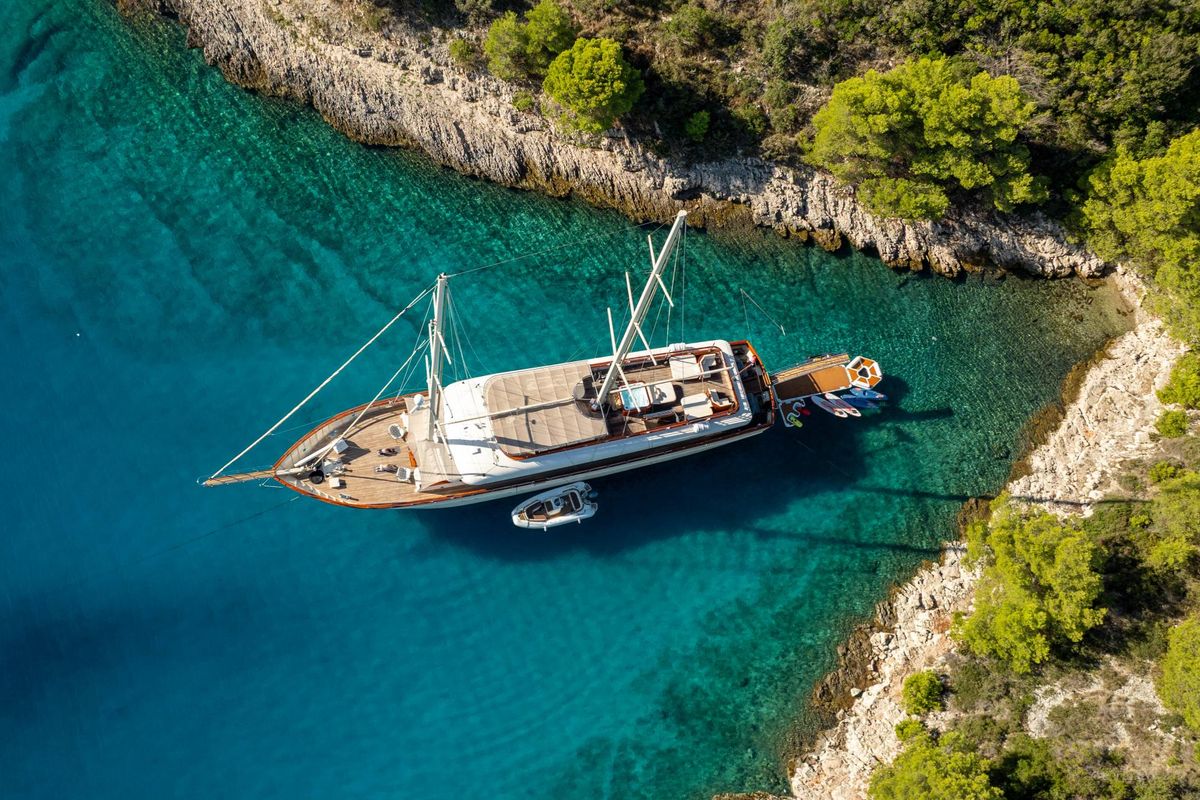 Exterior view of Son De Mar, a Unknown Son De Mar yacht at Split, Croatia