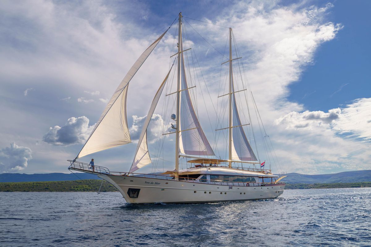 Exterior view of Son De Mar, a Unknown Son De Mar yacht at Split, Croatia