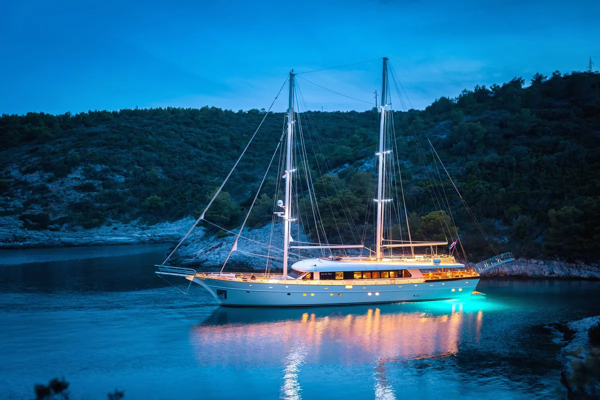 Exterior view of Son De Mar, a Unknown Son De Mar yacht at Split, Croatia