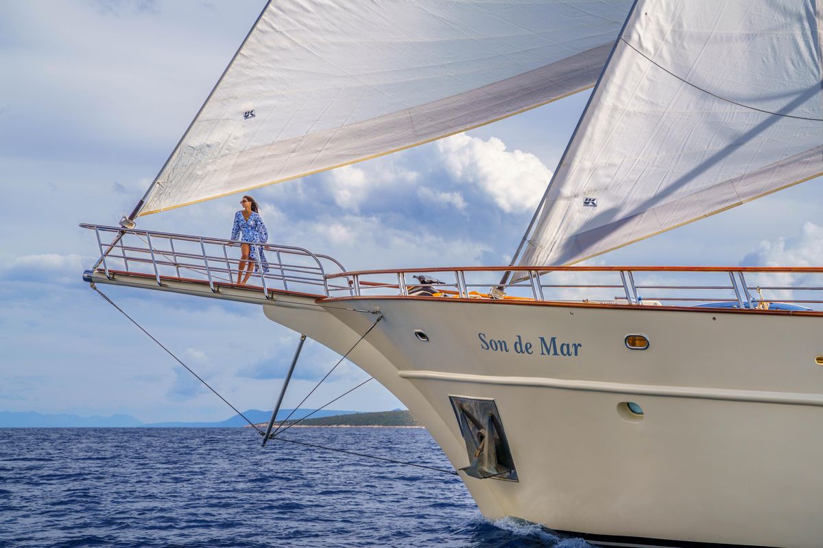 Exterior view of Son De Mar, a Unknown Son De Mar yacht at Split, Croatia