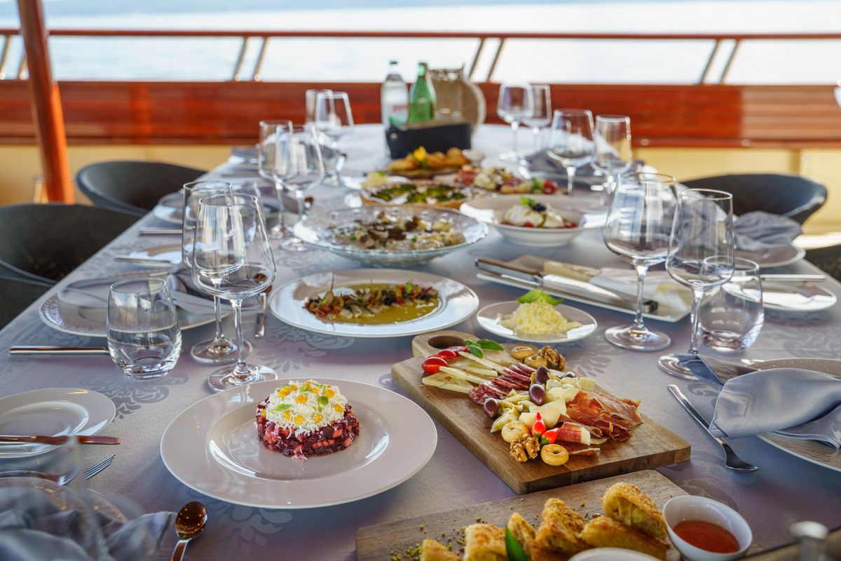 Deck of Son De Mar, a Unknown Son De Mar yacht at Split, Croatia