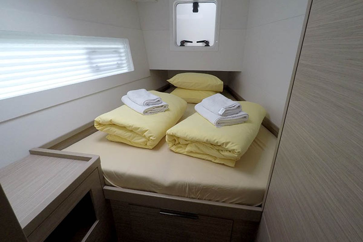 Cabin on Tom Cat, a Lagoon 40 catamaran at Grad Šibenik, Croatia