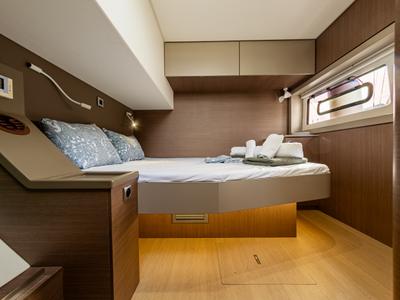 Cabin on Calypso, a Bali 4.8 catamaran at Municipal Unit of Lefkada, Greece