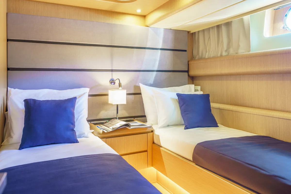 Cabin on Phantom, a Gulet Motoryacht yacht at Split, Croatia