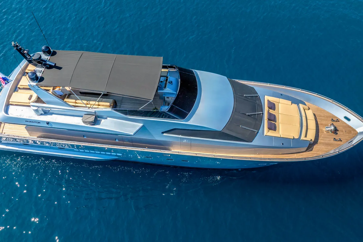 Exterior view of Phantom, a Gulet Motoryacht yacht at Split, Croatia