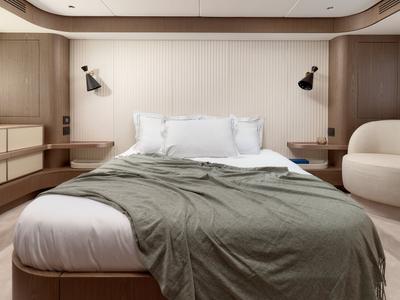 Cabin on Princess M, a Azimut Magellano 66 yacht at Podstrana - Miljevac, Croatia