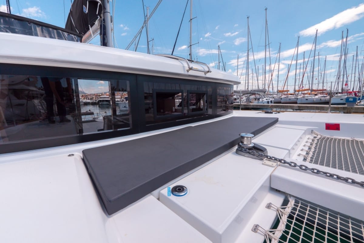 Blue Eyes, a Lagoon 40 catamaran at Split, Croatia