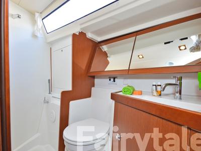 Head on Fairytale, a Beneteau Oceanis 41 sailboat at Kos, Greece