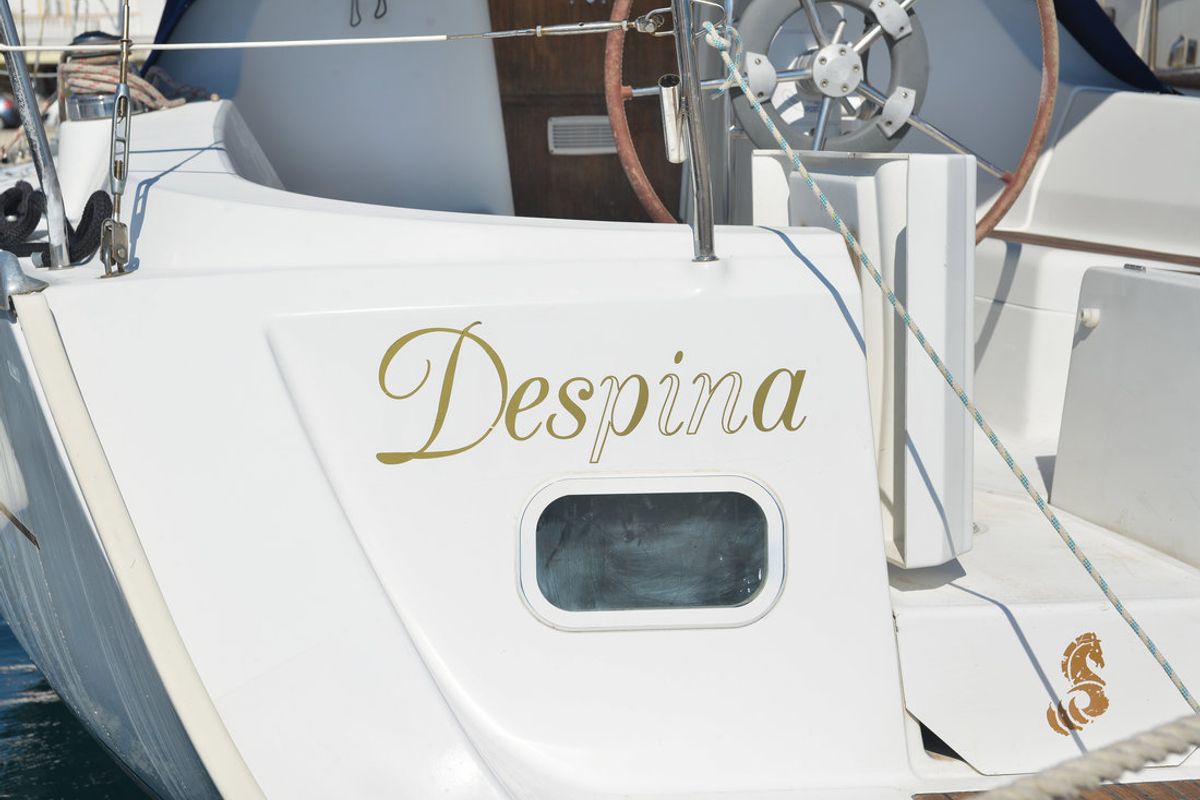 Despina, a Beneteau Oceanis Clipper 323 sailboat at Grad Biograd na Moru, Croatia