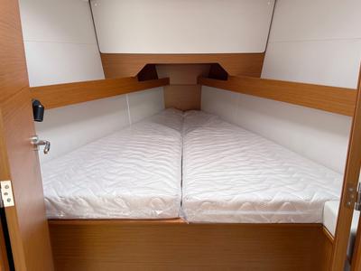 Cabin on Anastasia, a Jeanneau Sun Odyssey 349 sailboat at Grad Biograd na Moru, Croatia