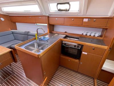 Galley of Andrea, a Bavaria Cruiser 37 sailboat at Općina Sukošan, Croatia