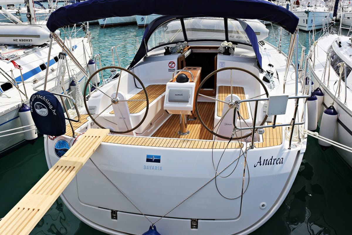 Andrea, a Bavaria Cruiser 37 sailboat at Općina Sukošan, Croatia