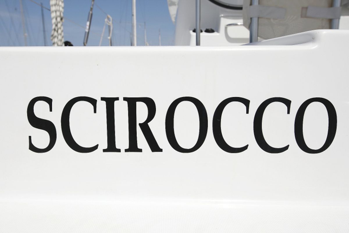 Scirocco, a Lagoon 400 S2 catamaran at Općina Sukošan, Croatia