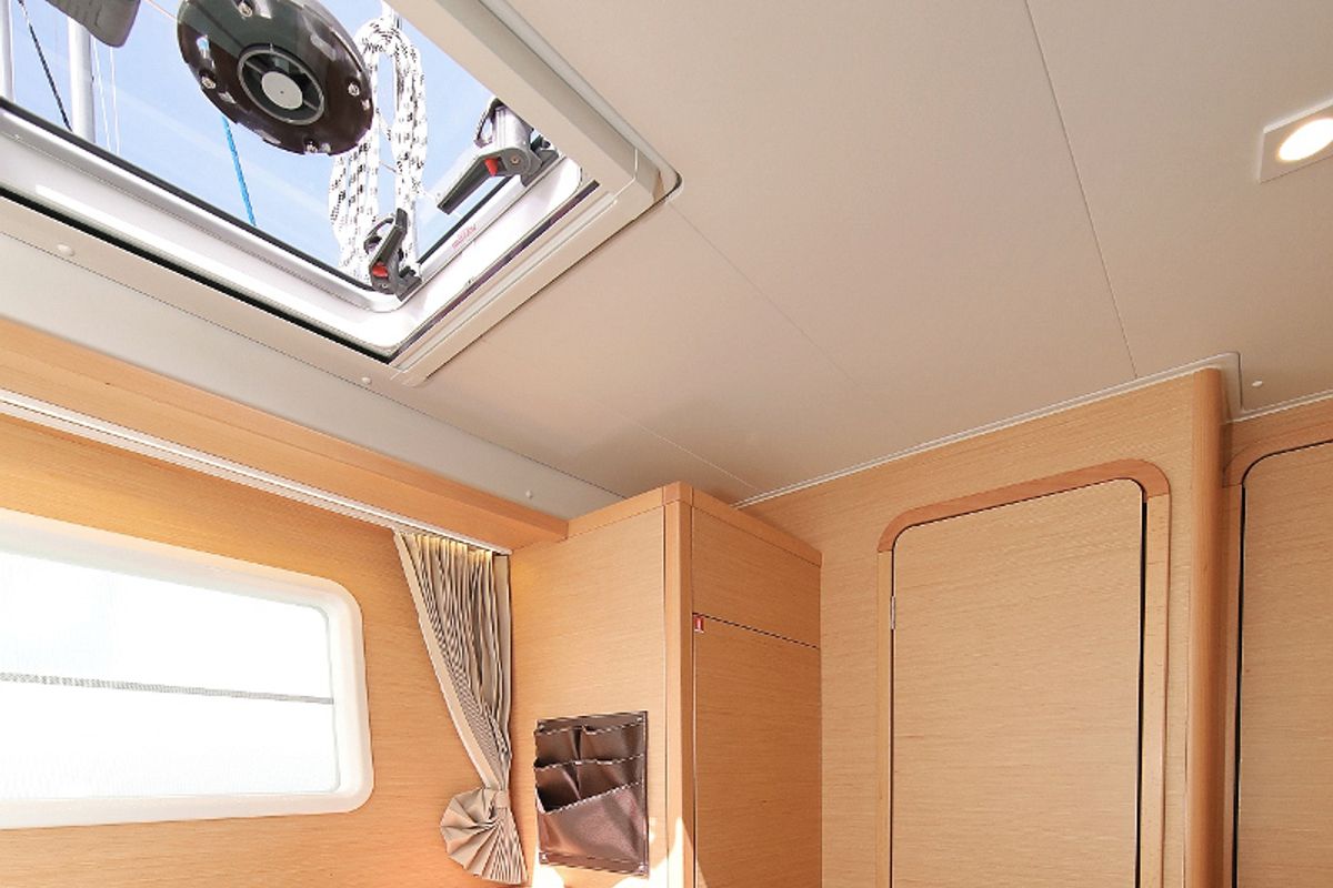 Cabin on Scirocco, a Lagoon 400 S2 catamaran at Općina Sukošan, Croatia