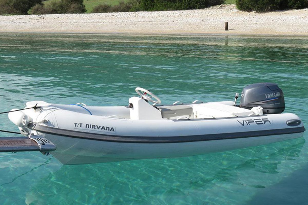 Nirvana, a Lagoon 421 catamaran at Municipal Unit of Lefkada, Greece