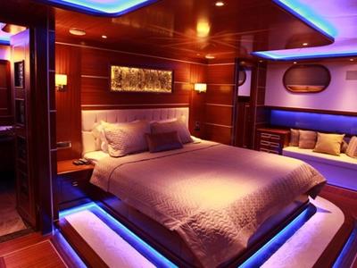 Cabin on CARPEDIEM 5, a Gulet Custom built 183 yacht at Bodrum, Turkey