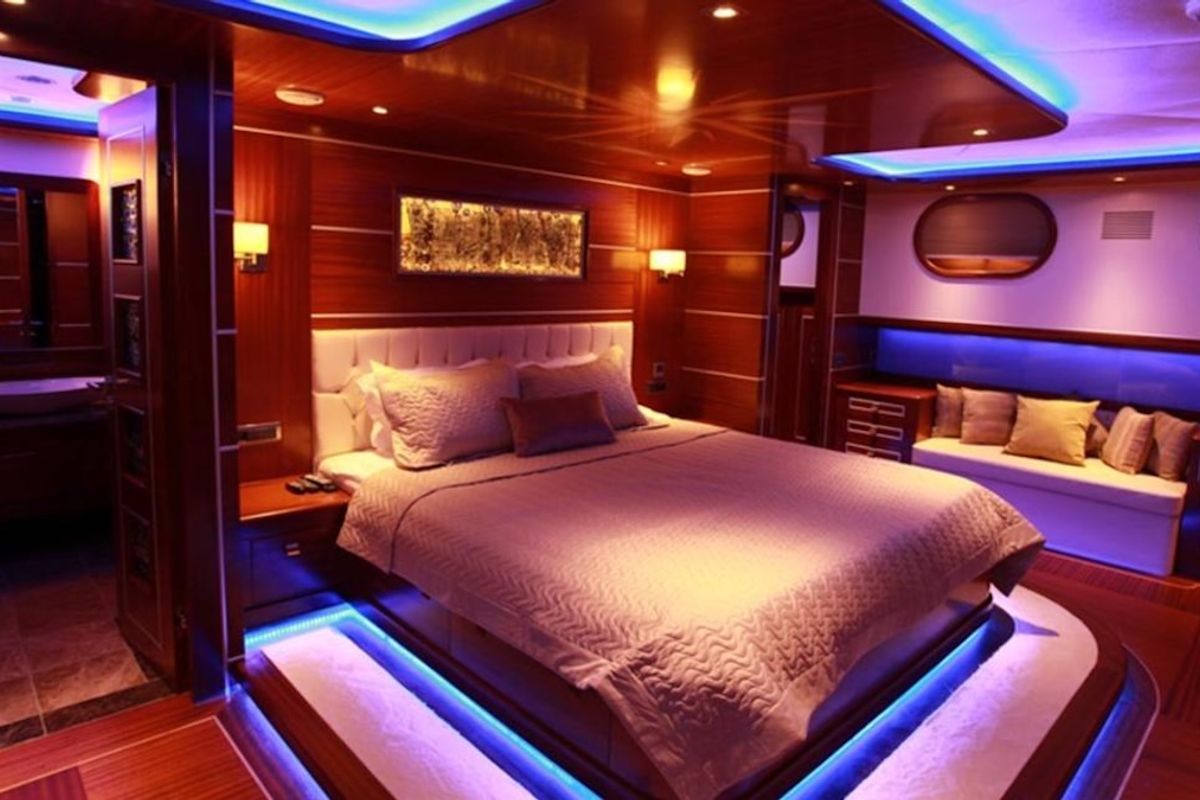 Cabin on CARPEDIEM 5, a Gulet Custom built 183 yacht at Bodrum, Turkey