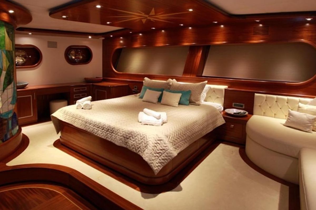 Cabin on CARPEDIEM 5, a Gulet Custom built 183 yacht at Bodrum, Turkey