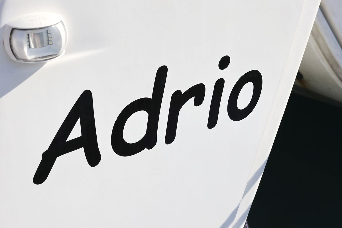 Adrio, a Dufour 412 GL sailboat at Grad Biograd na Moru, Croatia