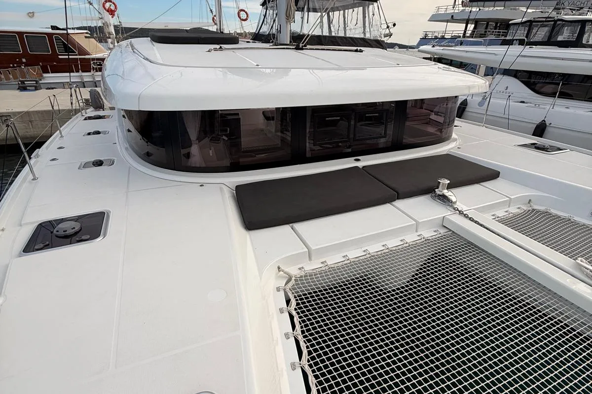 Lizzy II, a Lagoon 42 catamaran at Seget Donji, Croatia