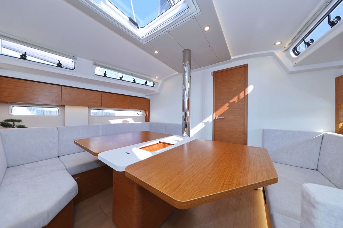 Salon of Cleo, a Hanse Yachts Hanse 410 sailboat at Općina Sukošan, Croatia