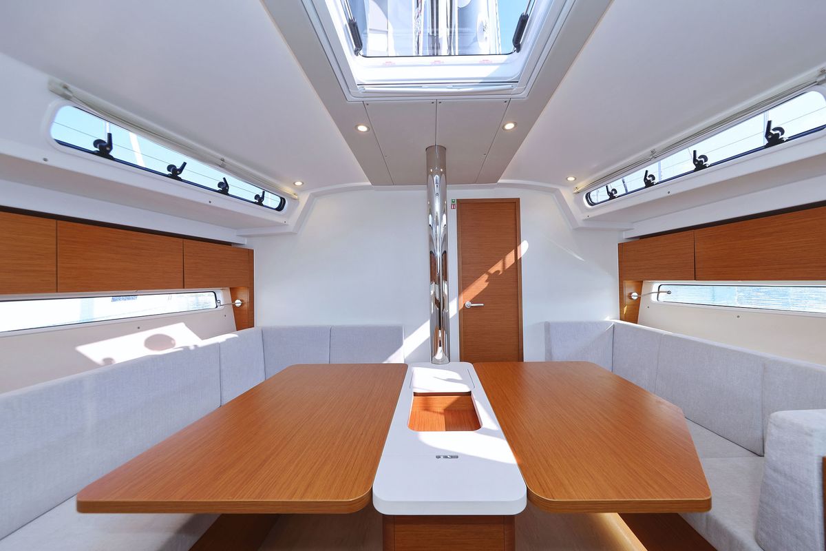 Salon of Cleo, a Hanse Yachts Hanse 410 sailboat at Općina Sukošan, Croatia