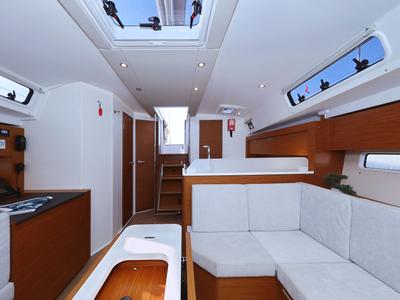 Salon of Cleo, a Hanse Yachts Hanse 410 sailboat at Općina Sukošan, Croatia