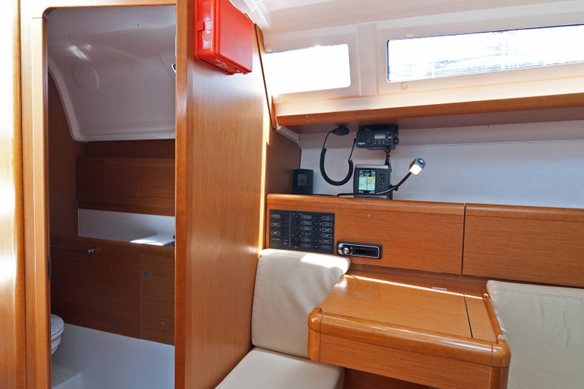 Buena Suerte, a Jeanneau Sun Odyssey 33i sailboat at Split, Croatia