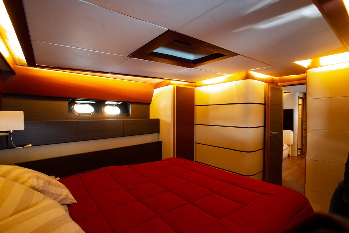 Cabin on Maeva Star, a Leopard 23 yacht at Milazzo, Italy