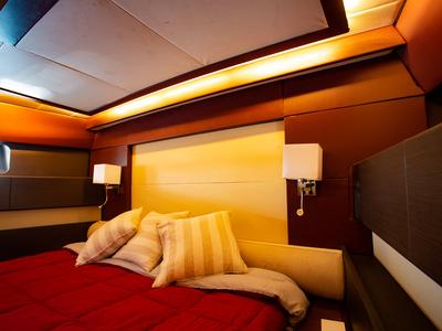 Cabin on Maeva Star, a Leopard 23 yacht at Milazzo, Italy
