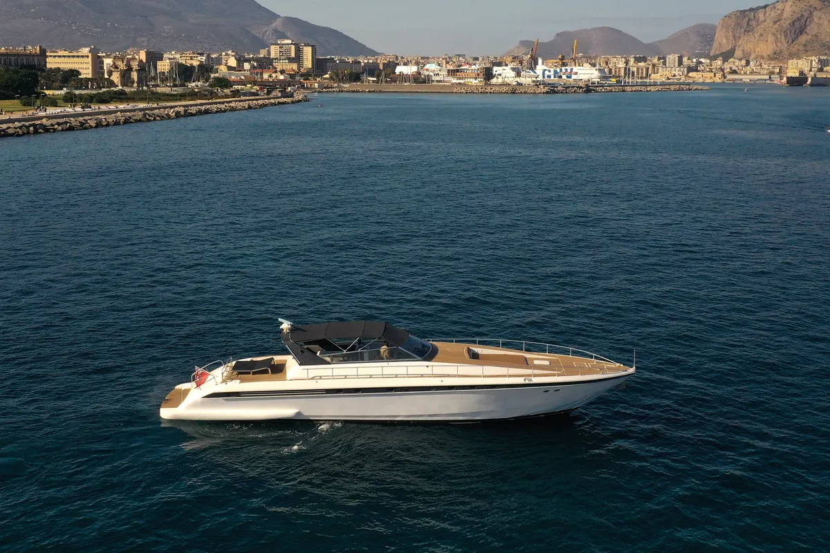 Maeva Star, a Leopard 23 yacht at Milazzo, Italy