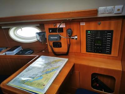 Patriot, a Elan 344 Impression sailboat at Mali Lošinj, Croatia