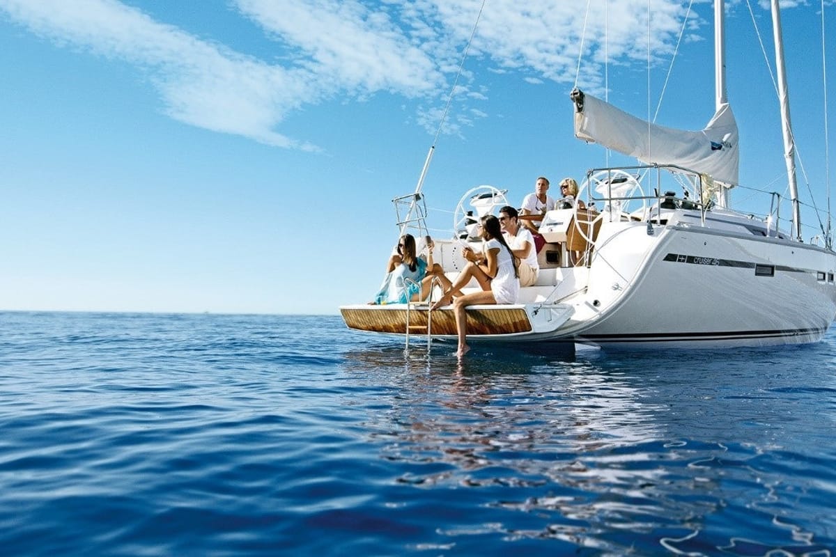 Miber Ahren, a Bavaria Cruiser 46 sailboat at Fethiye, Turkey