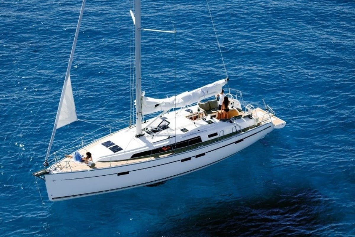Miber Ahren, a Bavaria Cruiser 46 sailboat at Fethiye, Turkey