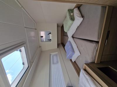 Cabin on Ioli II, a Lagoon 40 catamaran at Athens, Greece