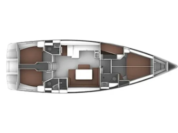 Fantasia, a Bavaria Cruiser 51 sailboat at Municipal Unit of Rhodes, Greece