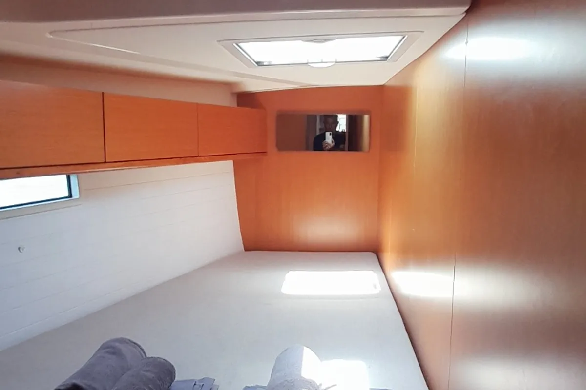 Fantasia, a Bavaria Cruiser 51 sailboat at Municipal Unit of Rhodes, Greece